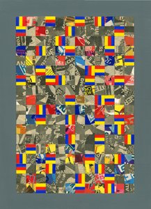 Zaman... Düzen...Kaos. 1984, Kolaj by Peter McClure